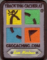 Sam Marlowe´s Traveling Cacher Geopatch 