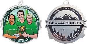Geocaching HQ Founders 20 Year Celebration Tag
