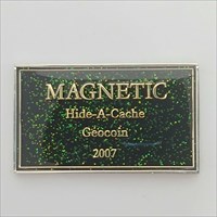 Magnetic Keyholder Geocoin front