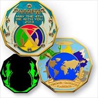 Fassenachterins WWFM-Flashmob Coin