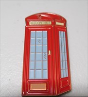 Phone Booth London Geocoin