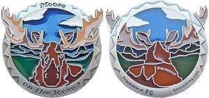 The Moose on the Loose Geocoin