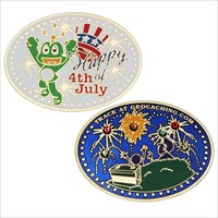 Limited Edition - Signal 4th of July Geocoin