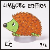 Hedgehog Geocoin - Limburg Edition