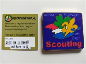 Scouting Geocoin _ Philips2021. Front