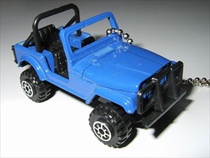 Blue Jeep 4x4