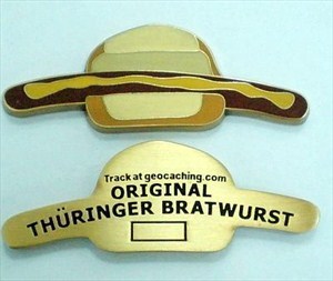 Thüringer Bratwurst Geocoin