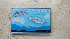 Let&#39;s Zeppelin 2017 Event Souvenier Geotoken