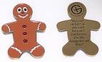 Gingerbread Man Geocoin
