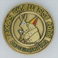 Texas Challenge 2006 Geocoin front