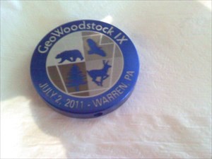 Geo Woodstock IX coin