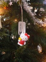 Hello Kitty in our Christmastree
