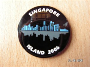 Singapore Geocoin black