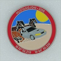 MustangJoni Geocoin 2006 front