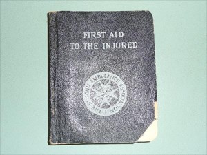 Antique First Aid manual