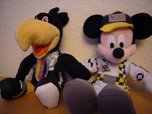 Paule and his friend Mickey at Homebase