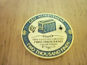 Front of the Geocoin