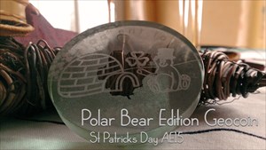 Polar Bear Edition Geocoin - Frontside