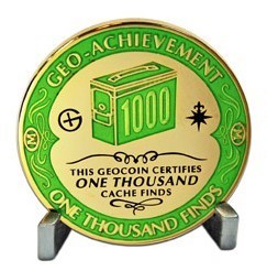 1,000 Finds - Geo Achievement Award