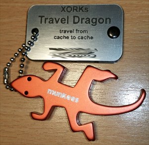 XORKs Travel Dragon Geocoin Proxi 2