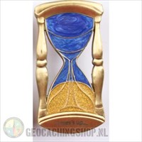 Hourglass Geocoin Time Up AG F