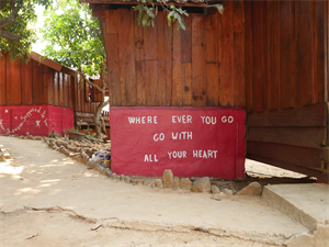Where ever you go - go with all your heart