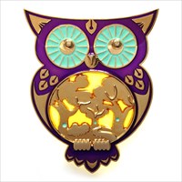 Night Owl Geocoin