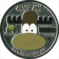 WarCat&#39;s Moose Mob Geocoin