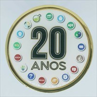 Group Geocoin 20 Anos front
