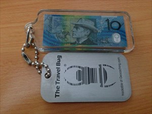Australian $10 note (keyring)