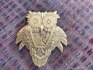 Steampunk Owl Geocoin