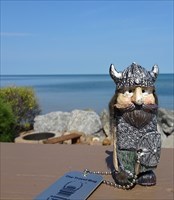 Gunnar visits Lake Ontario
