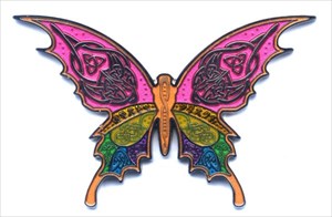Fantasy Butterfly - Silver
