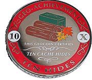 10 hides geocoin