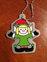 Miley the Christmas Elf trackable tag