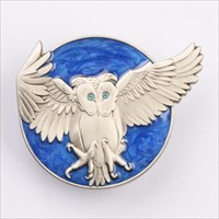 Olanda the Owl Geocoin Blue Moon Edition.a