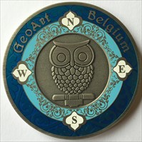 LordT&#39;s GeoArt Belgium Coin - Front