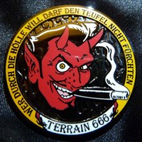 Terrain 666 Geocoin ~ Orange Hell