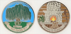 Home is where the cache is Geocoin