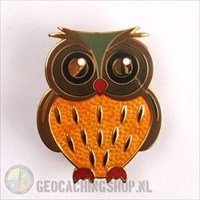 Owl Geocoin - Little Owl front