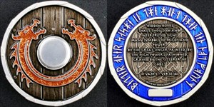 Viking Dragon Shield - &quot;Valhalla&quot;