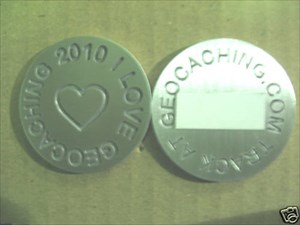 I love geocaching coin