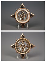 Celtic Compass Kupfer