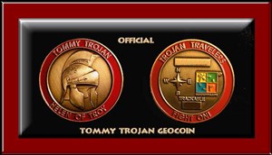 Tommy Trojan Geocoin