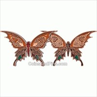 Fantasy Butterfly 2009 Geocoin - Antique Copper 