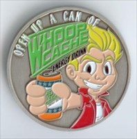 Open Up a Can of Whoop Cache - Geocoin