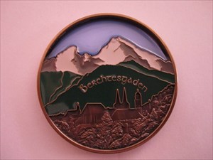 Berchtesgadener Geocoin Gold