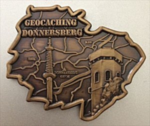 2010 Geocaching Donnersberg Geocoin