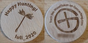 Happy Hunting! Woodcoin von luli_2020