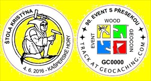 Event Wood Geocoin - ŠTOLA KRISTÝNA KAŠPERSKÉ HORY